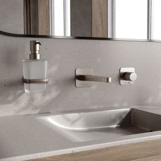 Смеситель для раковины WasserKRAFT Tauber A6451.298 никель