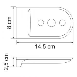 Wasserkraft Kammel K-8369 Мыльница решетка