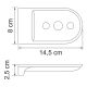 Wasserkraft Kammel K-8369 Мыльница решетка Wasserkraft Kammel K-8369 Мыльница решетка