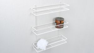 Полка Fixsen прямая трехэтажная белая (FX-730W-3)