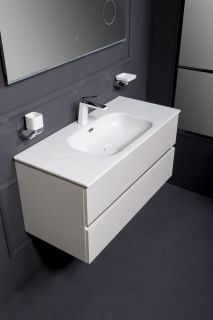 Тумба Armadi Art без раковины Vallessi 120*46cm КАШЕМИР мат. 2 полки кашемир