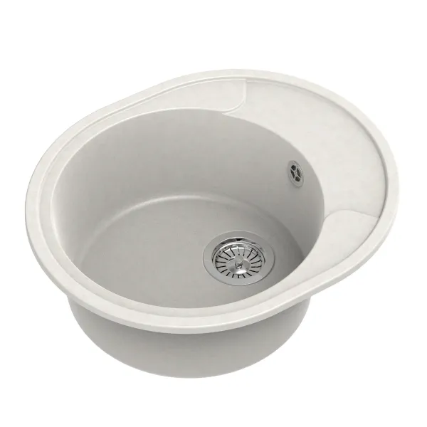 Мойка кухонная Reflexion Allonge 58-WH RF0658WH белый