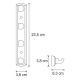 Wasserkraft Kammel K-8374 Кронштейн настенный 4 крючка Wasserkraft Kammel K-8374 Кронштейн настенный 4 крючка