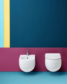 Унитаз Kerasan Flo Norim 3111 подвесной без сиденья Унитаз Kerasan Flo Norim 3111 подвесной без сиденья