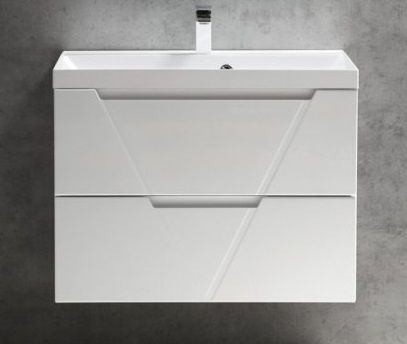 Тумба под раковину BelBagno подвесная 80x60см Bianco Lucido VITTORIA-800-2C-SO-BL