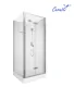 Душевая кабина Ceruttispa BELLA90T 90x90 см хром
