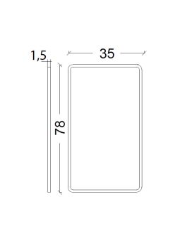 Ножки Armadi Art для тумбы Vallessi нерж. сталь белые  (пара) для моноблоков белый матовый