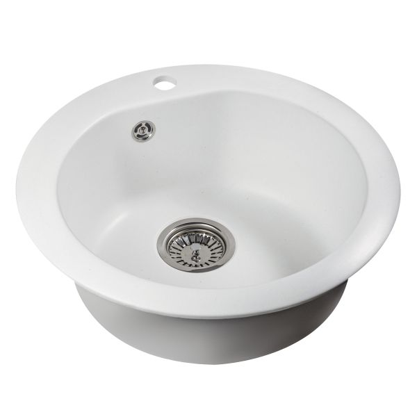 Мойка кухонная Reflexion Core 50-WH RX1350WH белый