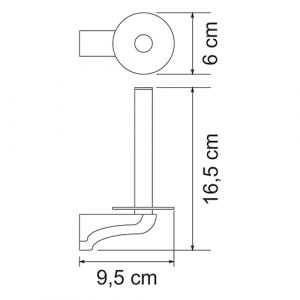 Wasserkraft Kammel K-8397 Держатель туалетной бумаги