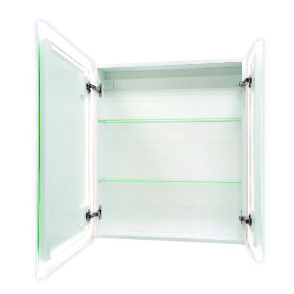 Зеркало-шкаф Reflexion Cube 70 RF2212CB с подсветкой 70х80