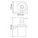 WasserKRAFT Kammel K-8399WHITE Дозатор для жидкого мыла WasserKRAFT Kammel K-8399WHITE Дозатор для жидкого мыла