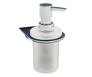 Wasserkraft Kammel K-8399 Дозатор для жидкого мыла стеклянный 170 ml Wasserkraft Kammel K-8399 Дозатор для жидкого мыла стеклянный 170 ml