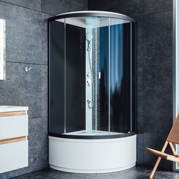 Душевая кабина Am.Pm X-Joy 90x90см графит W88C-301A-090GG