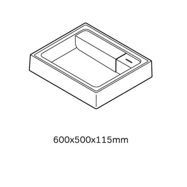 Раковина подвесная Am.Pm X-Joy M85WCC0601WG050 60 см белый
