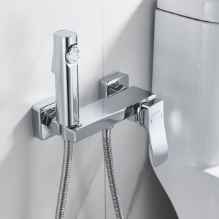 Гигиенический душ со смесителем Shevanik S4005-1 хром Гигиенический душ со смесителем Shevanik S4005-1 хром