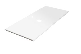 Столешница Armadi Art прямая белая 61*46 VALLESSI белый матовый