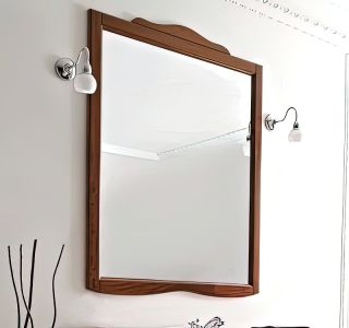 Зеркало Kerasan Waldorf 150 740501 с выключателем Зеркало Kerasan Waldorf 150 740501 с выключателем