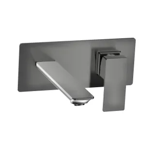 Смеситель для раковины AQUAme Savona AQM6815GM графит матовый