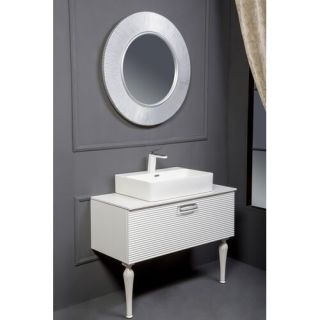 Тумба под раковину Armadi Art Vallessi Avangarde Linea 80см белый/золото 842-080-WG Тумба под раковину Armadi Art Vallessi Avangarde Linea 80см белый/золото 842-080-WG