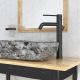 Смеситель для раковины Paini Cox 78PZ211LL чёрный матовый