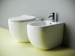 Приставной унитаз Ceramica Nova Metropol CN4004 безободковый белый Приставной унитаз Ceramica Nova Metropol CN4004 безободковый белый