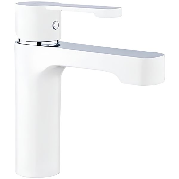 Смеситель для раковины Gappo G1002-8 белый/хром Смеситель для раковины Gappo G1002-8 белый/хром