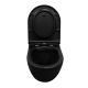 Унитаз подвесной Azario Grado AZ-0046N-MB безободковый чёрный матовый