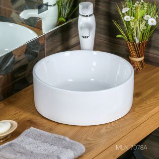 Накладная раковина Melana 7078A-805 41см белый Накладная раковина Melana 7078A-805 41см белый