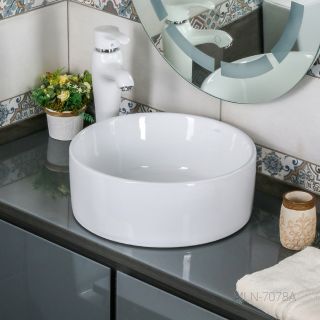 Накладная раковина Melana 7078A-805 41см белый Накладная раковина Melana 7078A-805 41см белый