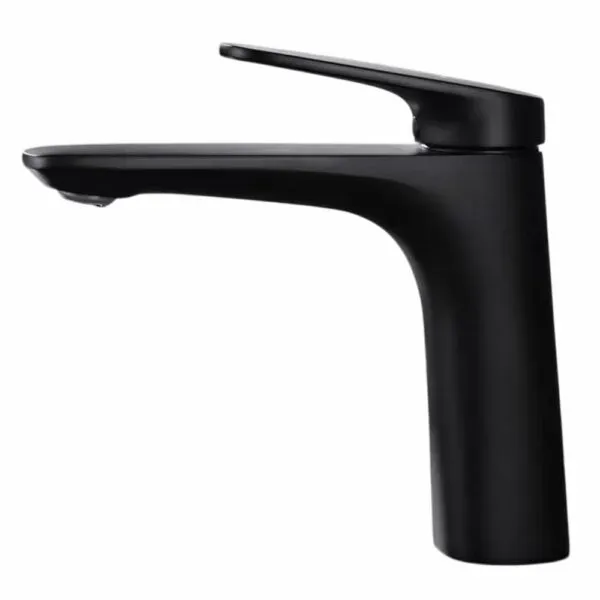 Смеситель для раковины Black&White Universe 8701B чёрный матовый