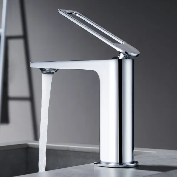 Смеситель для раковины Black&White Universe 9901С хром