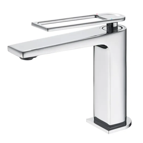 Смеситель для раковины Black&White Universe 9901С хром