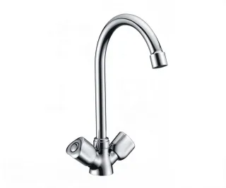 Смеситель для кухни Wasserkraft Amper 2907 с поворотным изливом хром