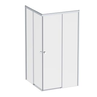 Душевой уголок Am.Pm X-joy W94G-403-100100-MТ1К 100x100 см без поддона хром матовый Душевой уголок Am.Pm X-joy W94G-403-100100-MТ1К 100x100 см без поддона хром матовый
