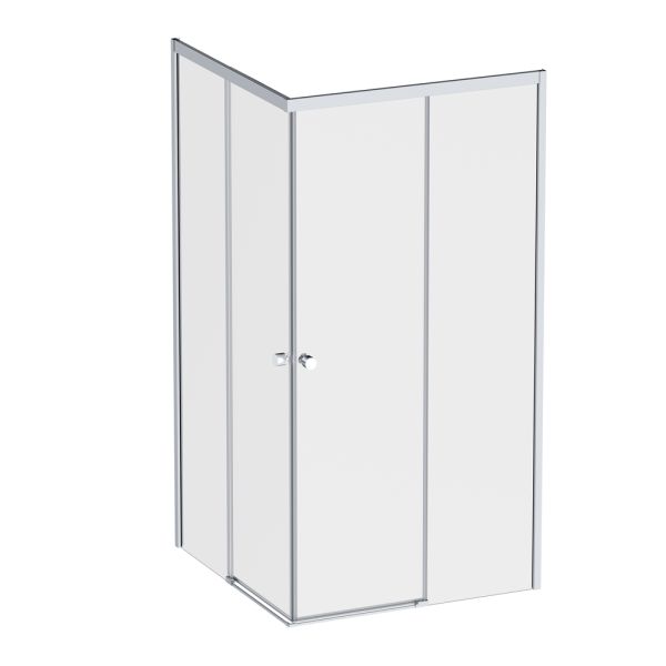 Душевой уголок Am.Pm X-joy W94G-403-100100-MТ1К 100x100 см без поддона хром матовый