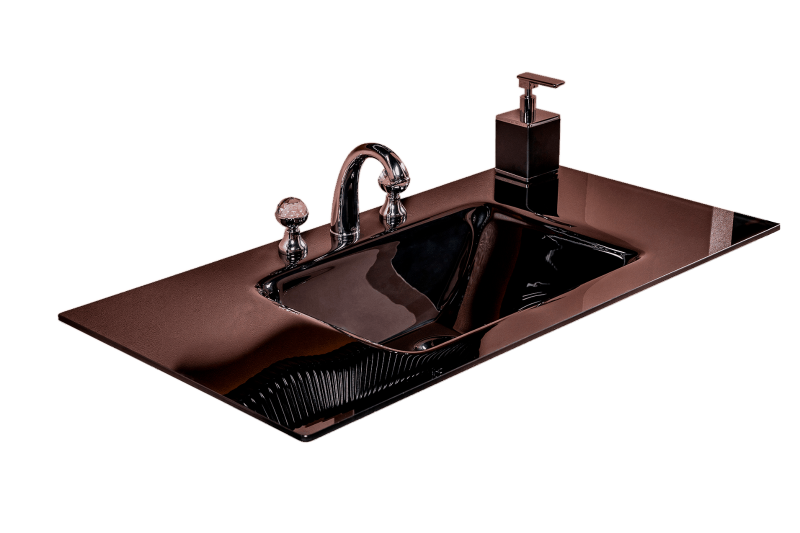 Раковина Armadi Art 110см чёрный 852-110-B