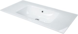 Столешница Armadi Art стекло 141*46см моноблок белый