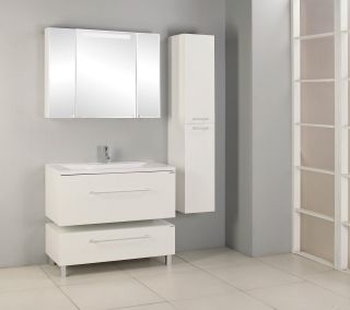 Тумба под раковину Акватон Мадрид М 100см белый 1A126901MA010 Тумба под раковину Акватон Мадрид М 100см белый 1A126901MA010