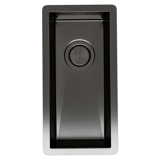 Мойка кухонная Reflexion Como 22-BL  RX2022BL оружейная сталь