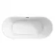Акриловая ванна BelBagno Uno BB701-1400-720-K 140x72 см белый