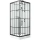 Душевая кабина Niagara Standart ST100/15QR/KL/BKT 100x100 см профиль чёрный матовый стекло прозрачное