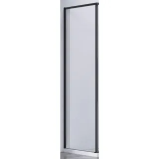 Боковая стенка Vincea Slim-N VSG-5SN900CLB 90 см профиль черный стекло прозрачное