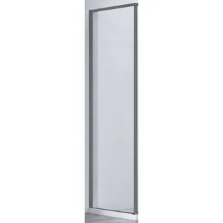 Боковая стенка Vincea Slim-N VSG-5SN900CLGM 90см профиль вороненая сталь стекло прозрачное