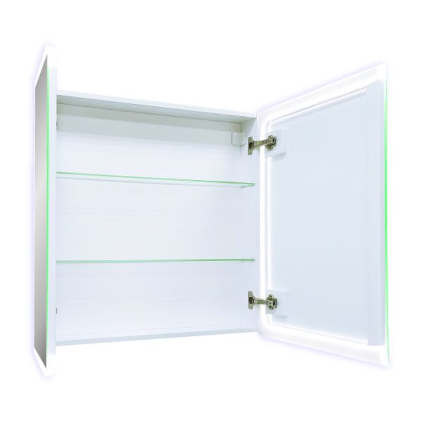 Зеркало-шкаф Reflexion Cube 80 RF2213CB с подсветкой 80х80