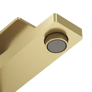 Смеситель для раковины Grossman Classic 520.K35.04.320 золото сатиновое