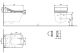 Подвесной унитаз TOTO SP CW522EY безободковый белый