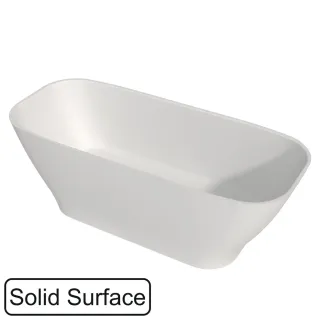Ванна из искусственного камня Whitecross Clover 0220.170072.200BP 170x72 см без перелива