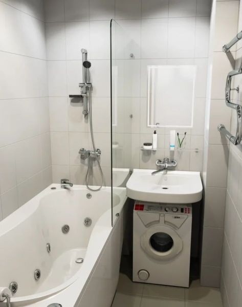 Раковина Кувшинка Люкс Лайт для установки над стиральной машиной 60см