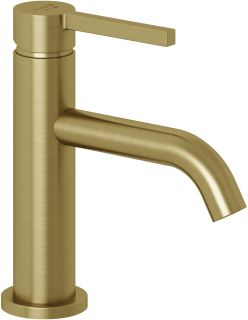 Смеситель для раковины Kludi Nova Fonte Pura 20026N015 брашированное золото