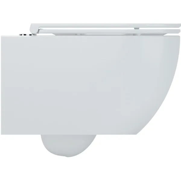 Унитаз подвесной ArtMax Torino AM823-V безободковый с вихревым смывом и сиденьем микролифт белый